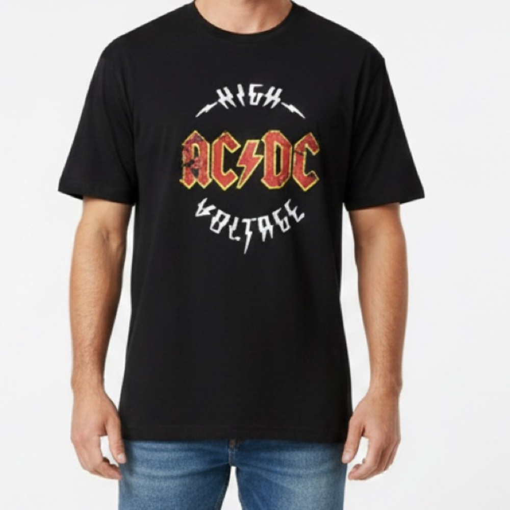 AC/DC High Voltage Graphic T-Shirt XXL Men’s